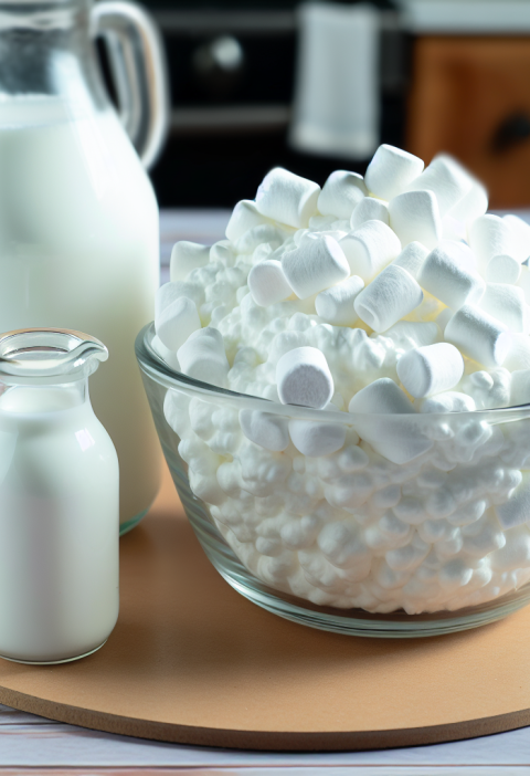 Quick & Easy 2 Ingredient Marshmallow Fluff Recipe