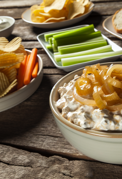 3 Ingredient Easy Onion Dip Recipe You Can't Resist