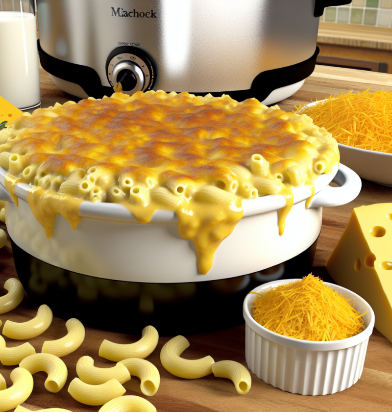 "3 Ingredient Slow Cooker Mac and Cheese You Must Try"