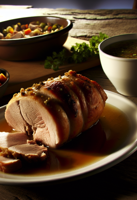 Easy 3 Ingredient Pork Roast with Onion Soup Mix