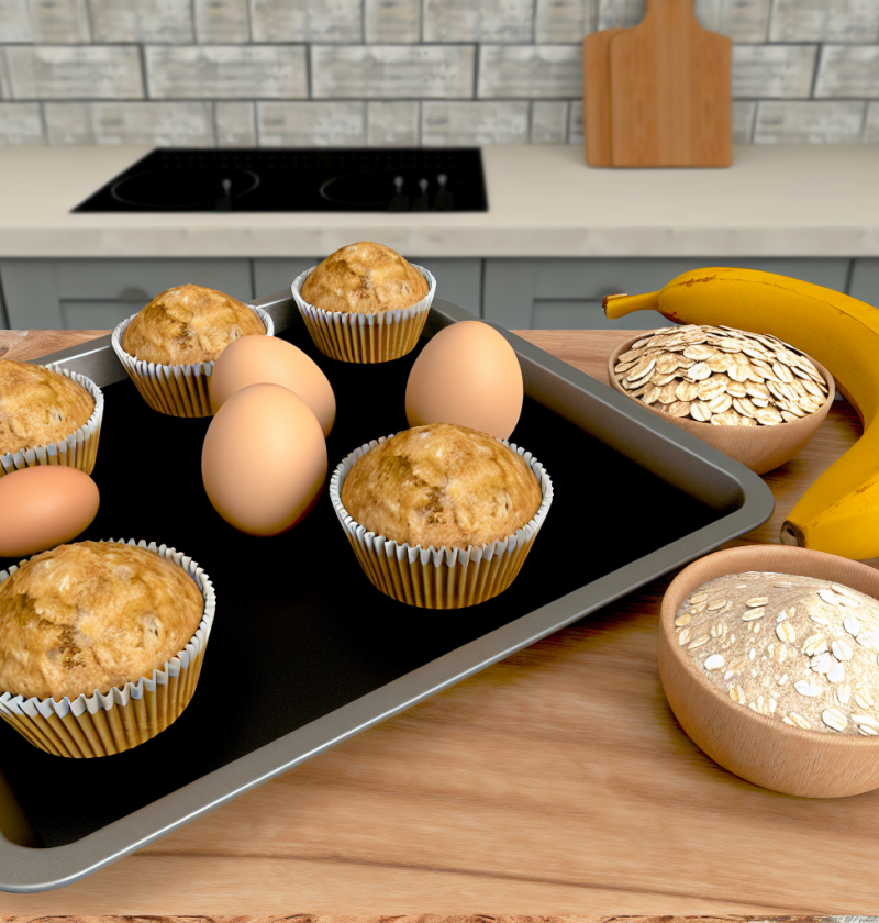 Irresistible 4 Ingredient Banana Muffins You Must Try Today