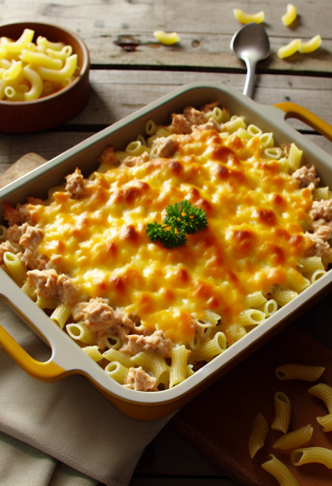 Simple 4 Ingredient Tuna Casserole You Need To Try