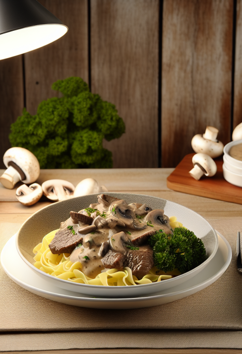 Delicious Beef Stroganoff Recipe with Cream of Mushroom Soup