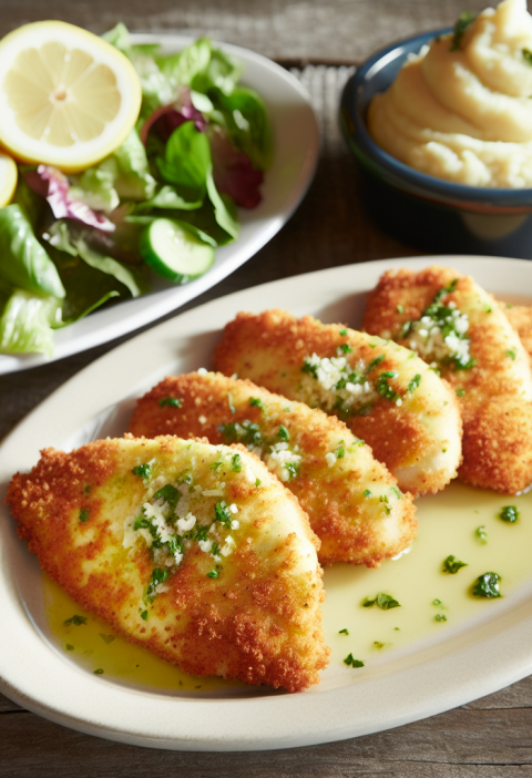 Irresistible Cheesecake Factory Lemon Herb Parmesan Chicken Recipe