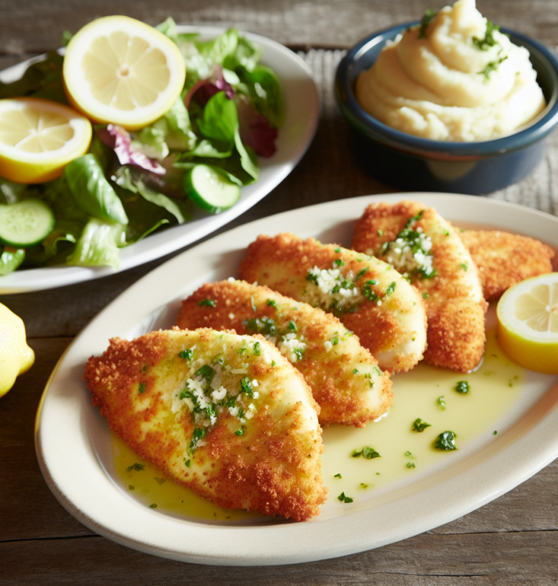 Irresistible Cheesecake Factory Lemon Herb Parmesan Chicken Recipe