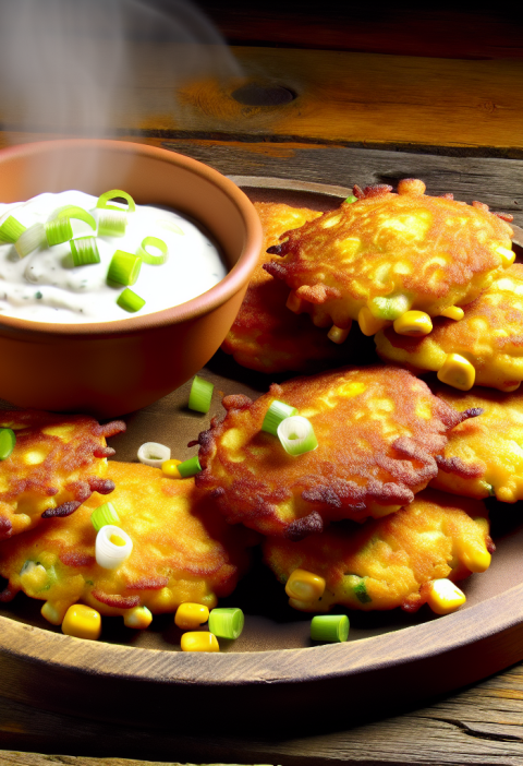 Irresistible Corn Fritters Made with Pancake Mix Recipe