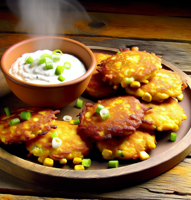 Irresistible Corn Fritters Made with Pancake Mix Recipe