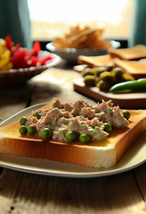 Delicious cream tuna on toast recipe you must try!