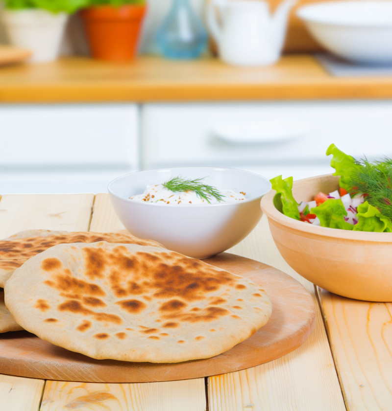 Delicious Flat Bread Made with Atta Flour Recipe