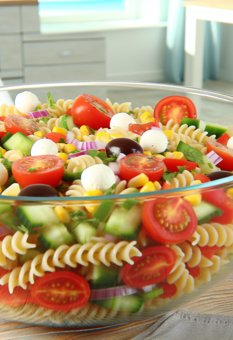 Freeze Pasta Salad: A Refreshing Make-Ahead Delight!