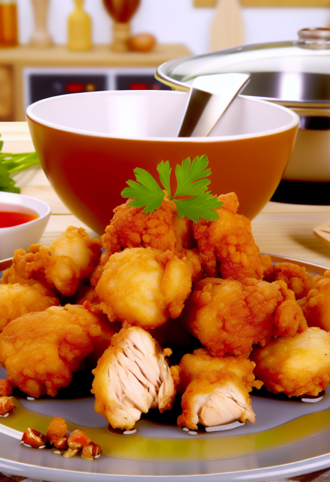 Catchy Headline: Discover the Secret to Frying Chicken in Olive Oil