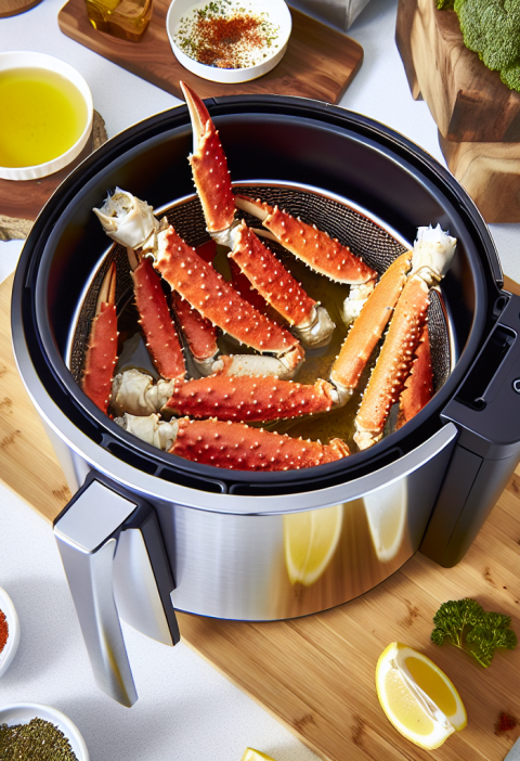 Reheat Crab Legs Perfectly in Air Fryer - Simple Steps