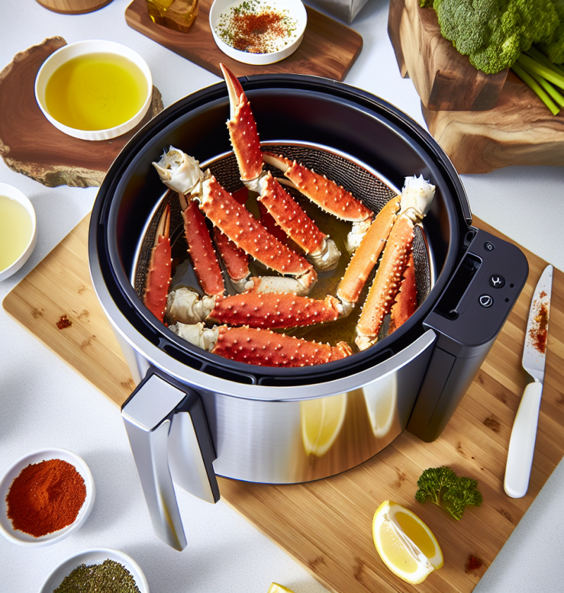 Reheat Crab Legs Perfectly in Air Fryer - Simple Steps