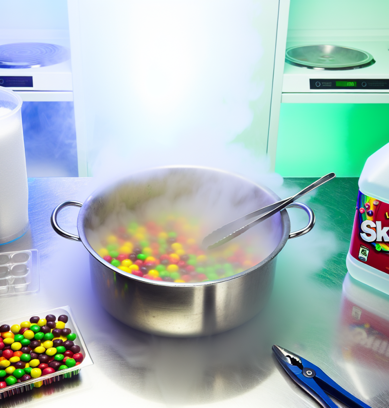 Make Liquid Nitrogen Skittles at Home – Easy Recipe!