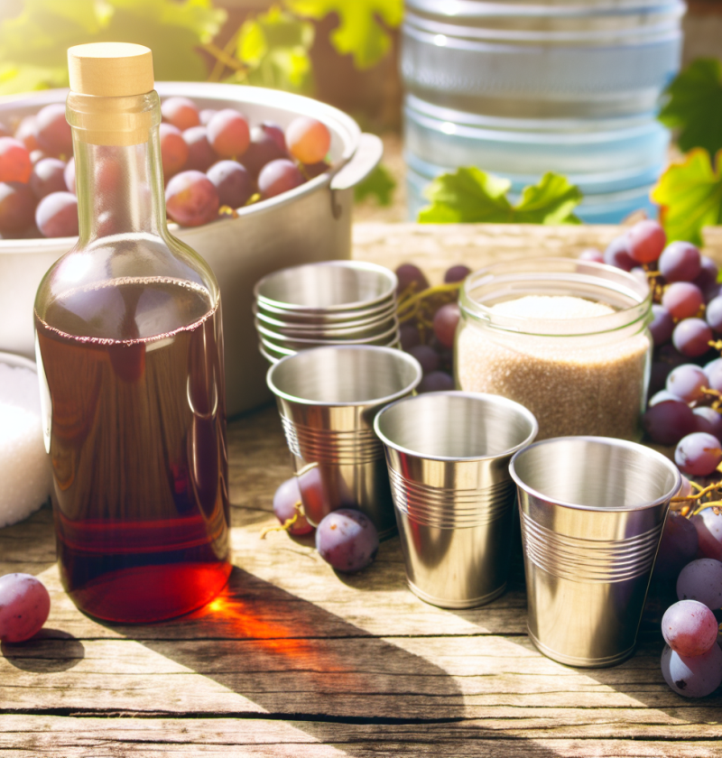 Delicious Muscadine Wine Recipe for 1 Gallon Batch