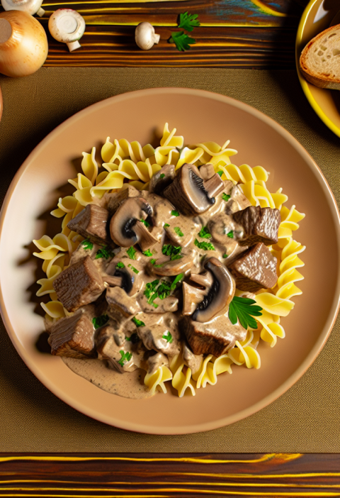 Delicious Beef Stroganoff Recipe with Cream of Mushroom Soup