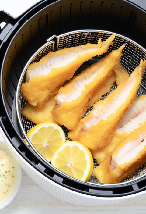 Perfectly Reheat Fried Fish in Air Fryer in Minutes