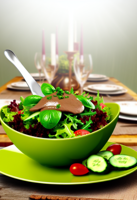 Delicious Salad Dressing with Chopped Liver Recipe