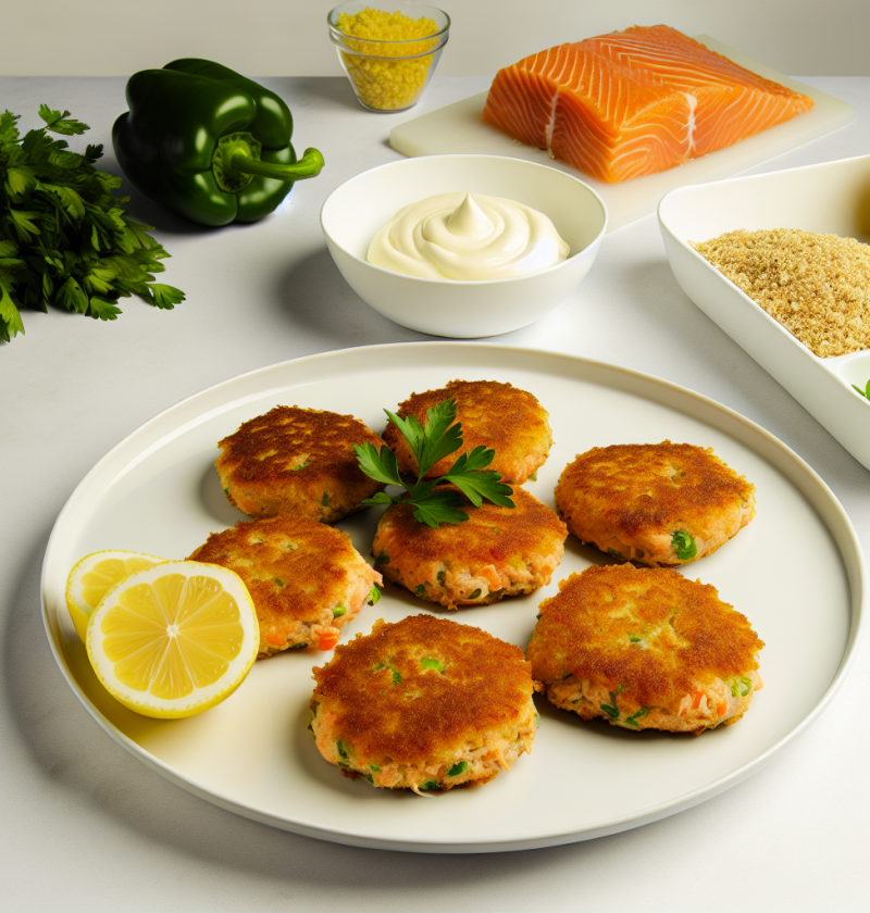 Irresistible Salmon Patties with Mayo No Egg Recipe