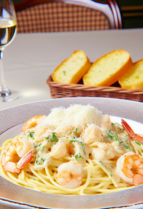 Delicious Shrimp Pasta Recipe from Cheesecake Factory