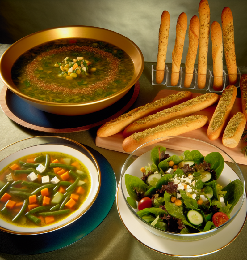 Delicious Soup Salad and Breadsticks Recipe You Must Try