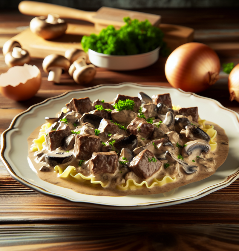 Delicious Stroganoff Recipe with Cream of Mushroom Soup