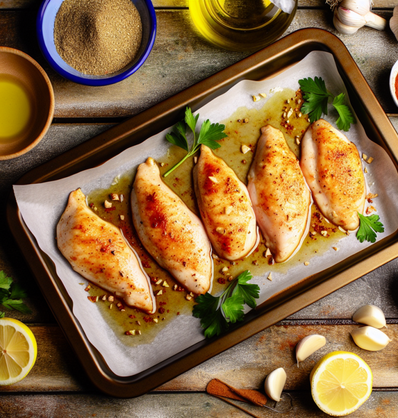 Perfectly Tender Thin Chicken Breast in Oven Every Time