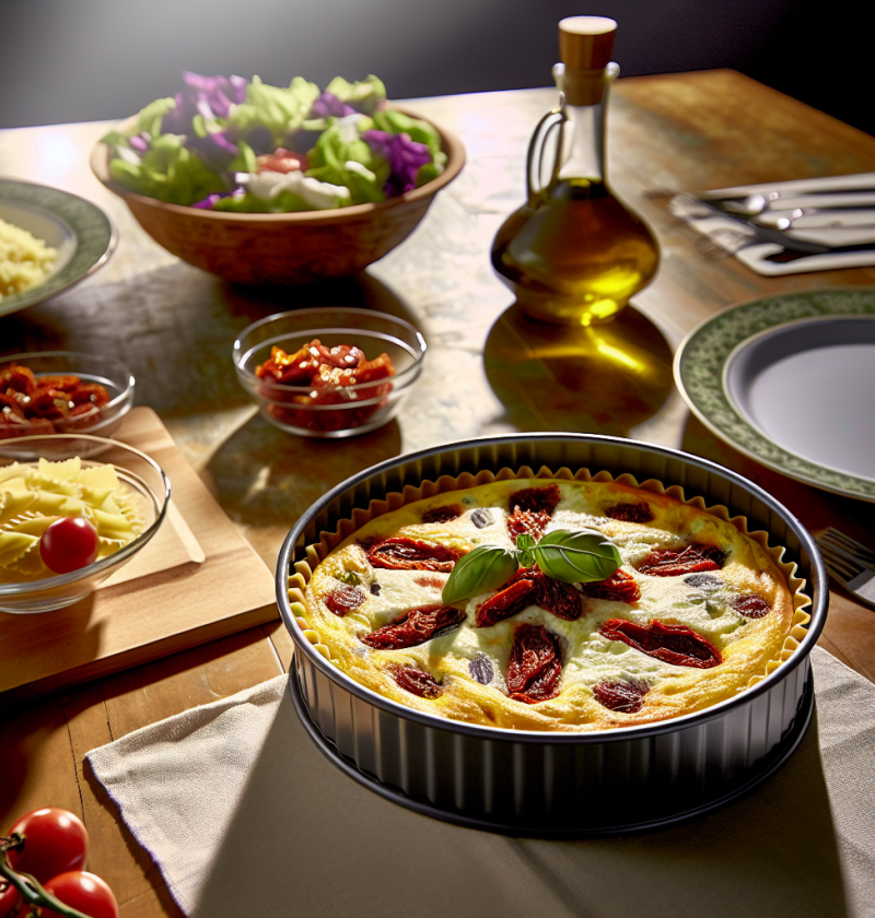 Irresistible Tomato Basil Pasta Cheesecake You Must Try!