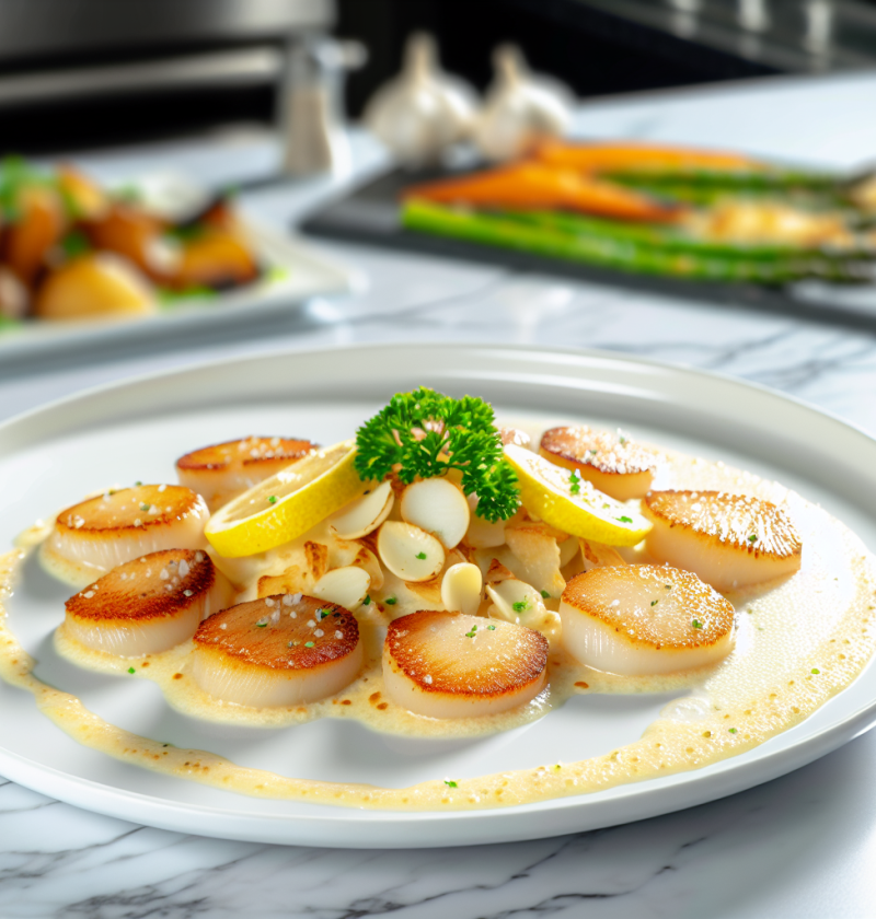 How to Cook Frozen Scallops in a Pan Easily