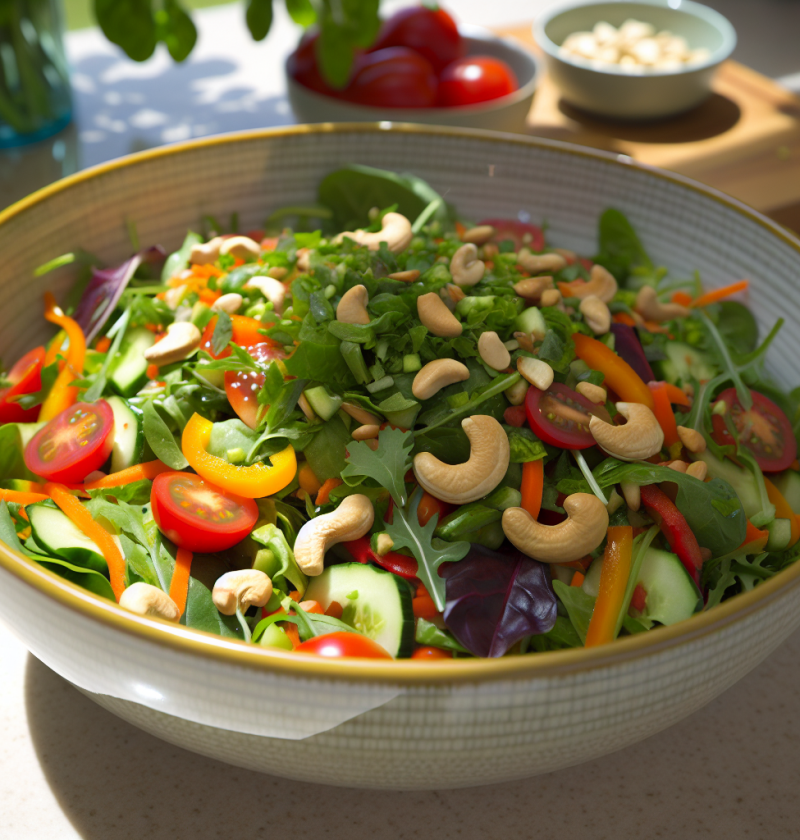 Cashew Crunch Salad Pinch of Yum You Can't Resist